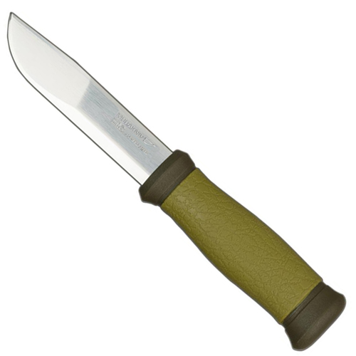 Morakniv Mora 2000 Stainless Steel Fixed Blade Knife Green Golden Plaza