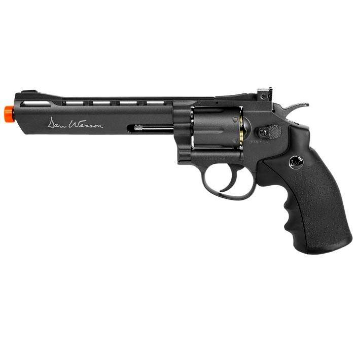 ASG Dan Wesson 6 Inch Grey Airsoft Revolver (US) | Golden Plaza