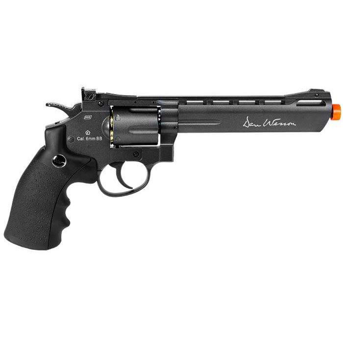 ASG Dan Wesson 6 Inch Grey Airsoft Revolver (US) | Golden Plaza