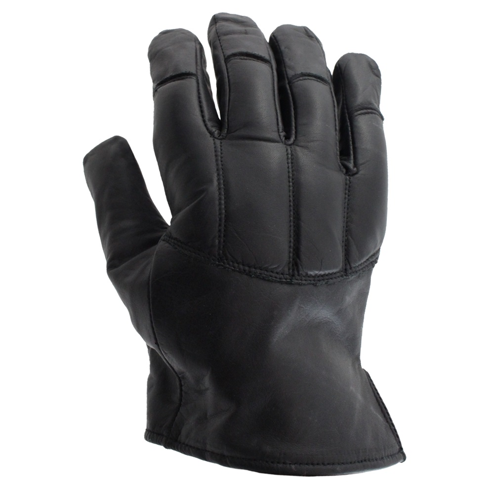 Leather Gloves With Knuckle Protection