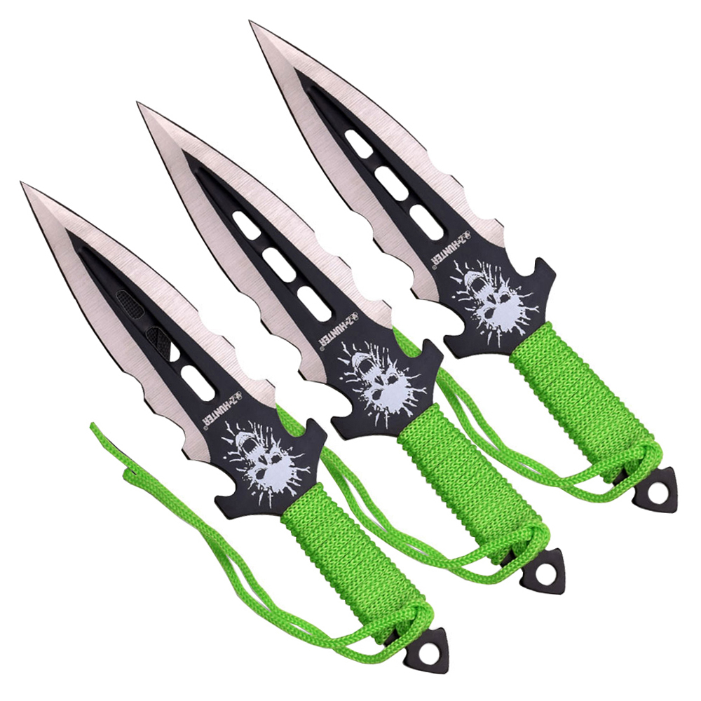 Z Hunter 7.5 Inch Overall Throwing Knife Set | Wholesale | Golden Plaza