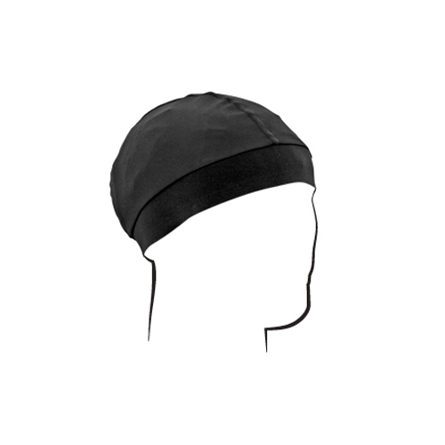 Skull Cap With Comfort Band - Black